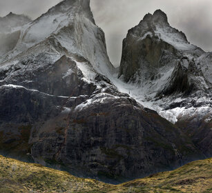 los Cuernos del Paine e lago Pehoe PN Torres del Paine, Cile