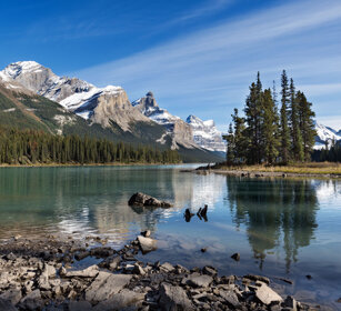 Maligne lake, Jasper NP