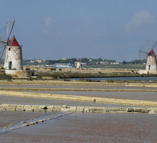 saline, salt-works Sicilia, Sicily