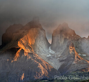 massiccio del Paine PN Torres del Paine, Cile