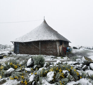 nevicata, snowfall Sanetti plateau
