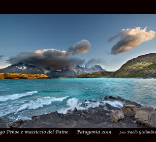 paesaggio, landscape lago Pehoè, lake Pehoè, Patagonia paesaggio, landscape lago Pehoè, lake Pehoè, Patagonia