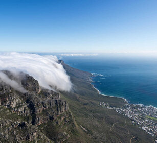 Città del Capo, Cape Town vista dalla Table Mountain, view from the Table Mountain