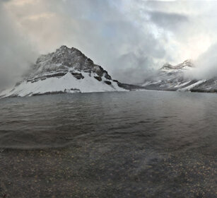 Bow lake, Banff NP