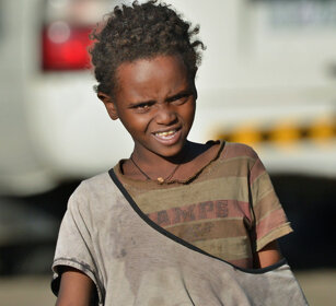 ragazzo, boy lago Awasa, lake Awasa