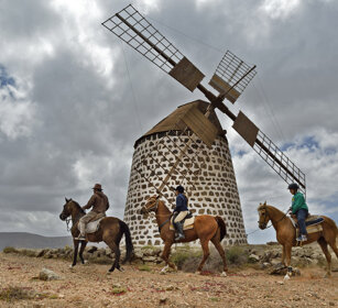 cavalieri, riders Fuerteventura