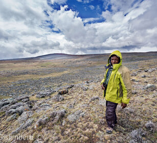 guida etiope, Ethiopian guide, Sanetti plateau