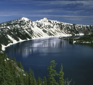 paesaggio, landscape Crater lake, Oregon, USA