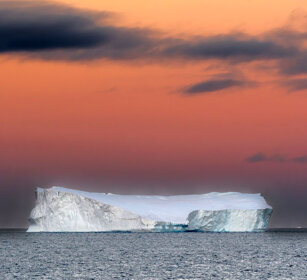 Iceberg Penisola antartica