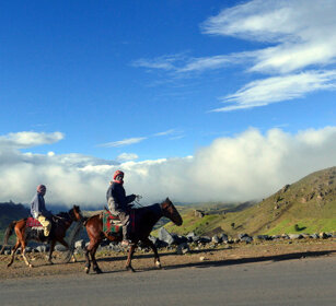 cavalieri, riders montagne Bale, Bale mountains