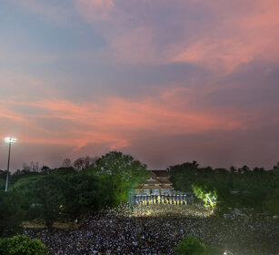 Pooram Elephant Festival 2010 Thrissur, Kerala