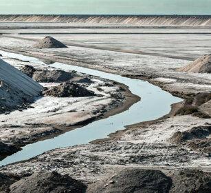 saline di Giraud, Giraud saltworks Camargue, Francia, France