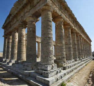 tempio greco, Greek temple Segesta, Sicilia, Sicily