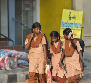 studentesse, students Chennai, Tamil Nadu