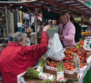 mercato, market Portobello, Londra, London