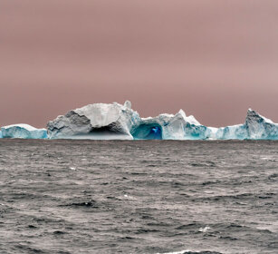 Iceberg Penisola antartica