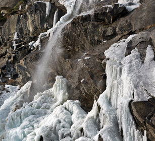 Cascata, waterfall Valle d'Aosta, Aosta Valley