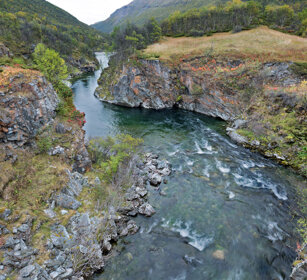 paesaggio, landscape parco nazionale di Dovrefjell, Dovrefjell NP