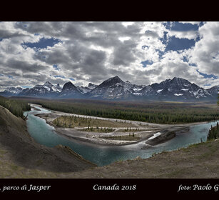 paesaggio, landscape fiume Bow, Bow river, Canada paesaggio, landscape fiume Bow, Bow river, Canada