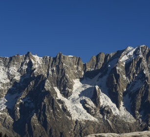 massiccio del m. Bianco, the massif of Mont Blanc Valle d'Aosta, Aosta Valley