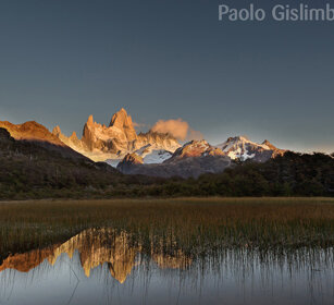 massiccio del Fitz Roy laguna Capri, PN Los Glaciares, Argentina