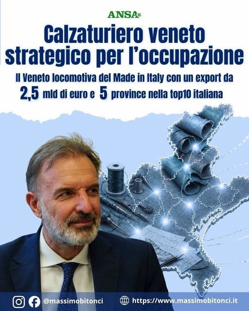 settore calzaturiero strategico anche per l&rsquo;occupazione