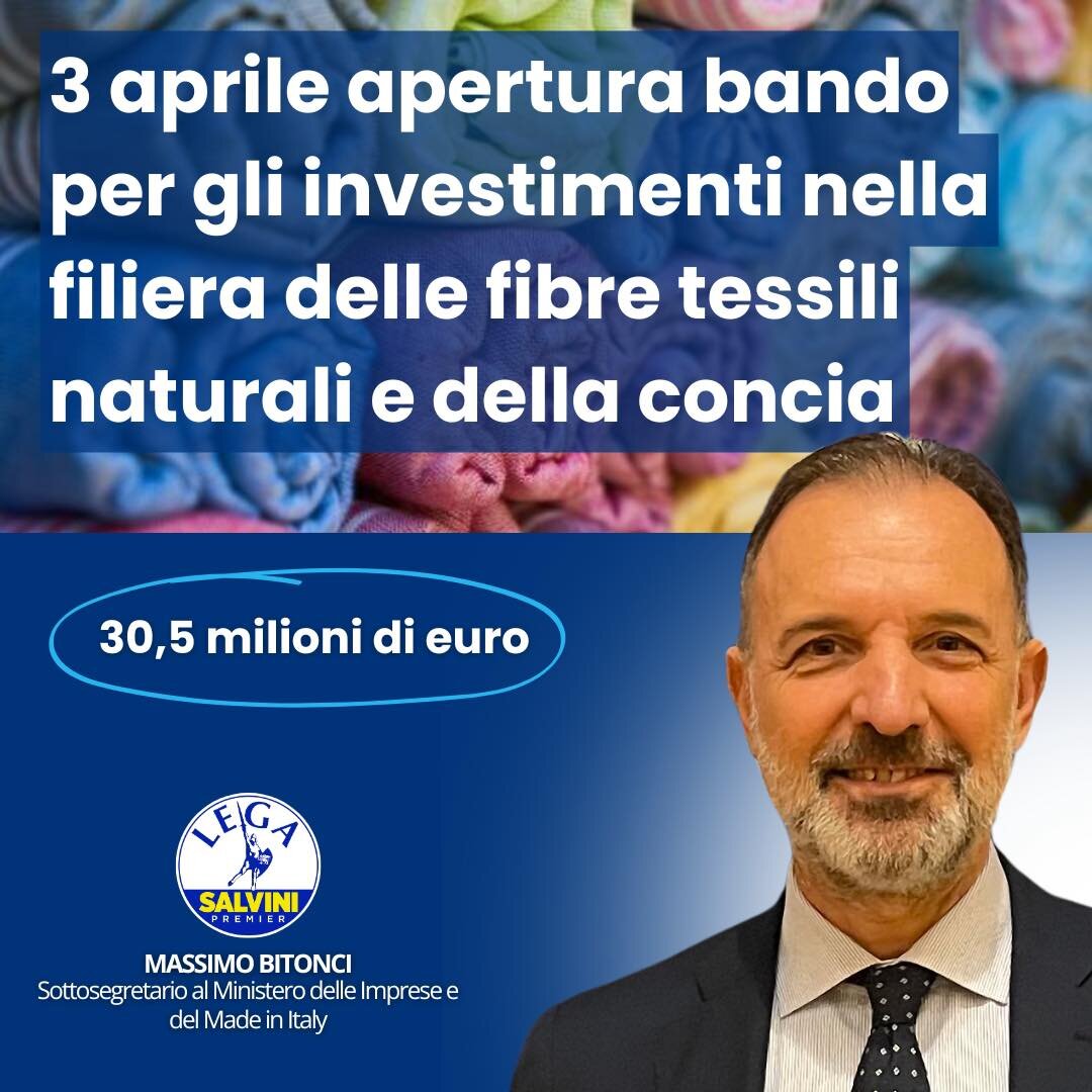 bando per gli investimenti nella filiera delle fibre tessili naturali e della concia