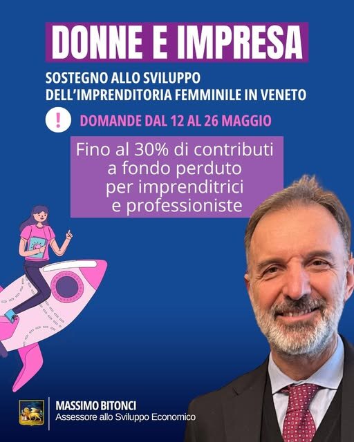 sosteniamo il talento e la resilienza dell&rsquo;imprenditoria delle donne venete