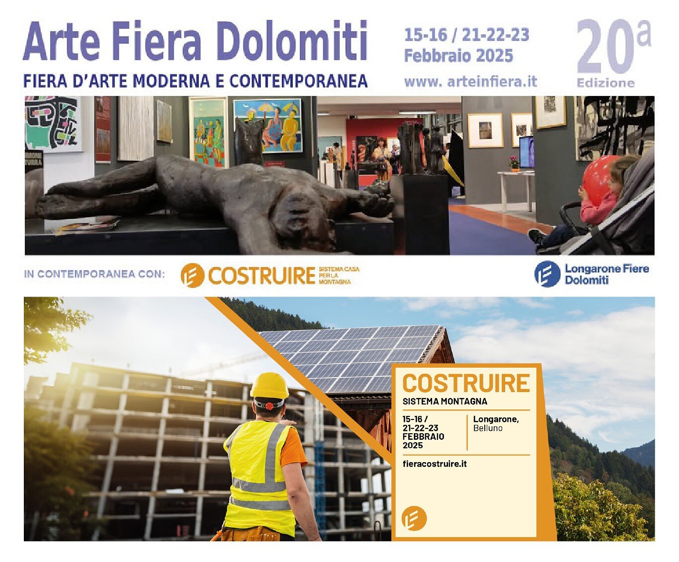 Arte e architettura si incontrano nel cuore delle Dolomiti.