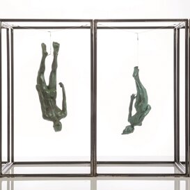 EMANUELE GIANNELLI Sospesi, Bronzo EMANUELE GIANNELLI Sospesi, Bronzo