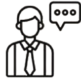 consulenza no sfondo