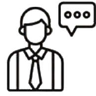 consulenza no sfondo