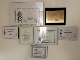 Attestati di formazione shiatsu e certificazioni professionali di Alberto, operatore shiatsu a Rovato