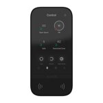Ajax KeyPad TouchScreen Jeweller nero vista frontale