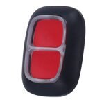 DoubleButton Ajax nero vista laterale