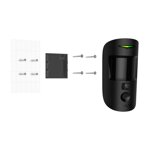 MotionCam Nera (Installazione): &quot;MotionCam (PhOD) Jeweller - Installazione rapida del sensore wireless nero