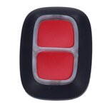 DoubleButton Ajax nero vista frontale