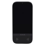 Ajax KeyPad TouchScreen Jeweller nero vista frontale 1