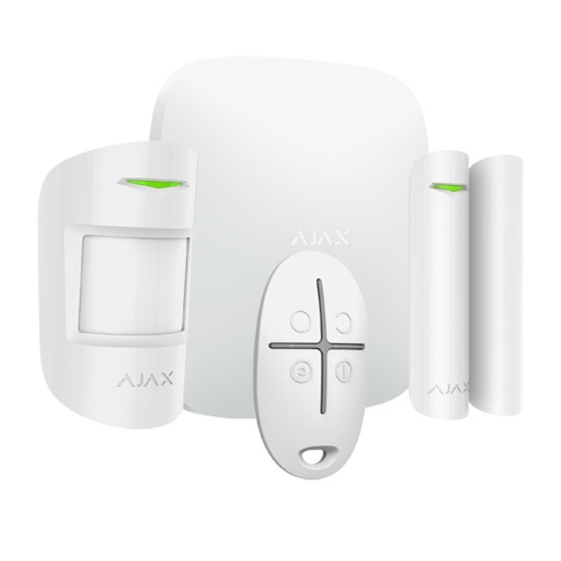 StarterKit Ajax Systems Colore Bianco - Antifurto intelligente per case e uffici