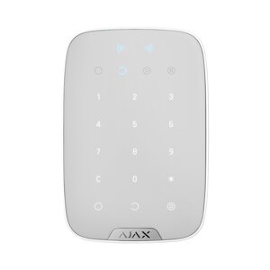 KeyPad Plus Jeweller Ajax bianca vista frontale