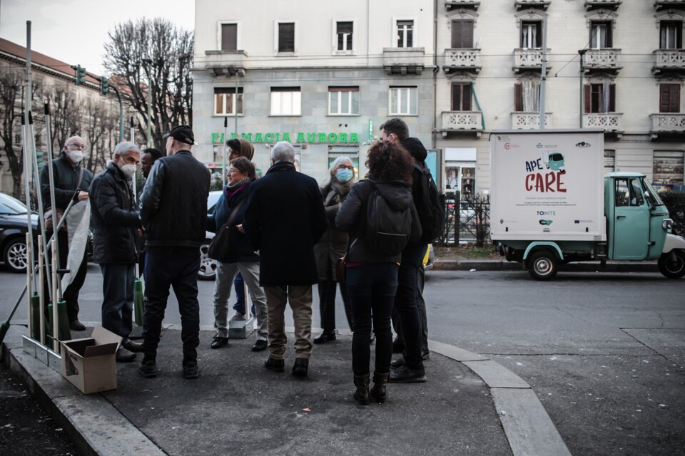 Presidio socio-sanitario mobile sul quartiere di Aurora (Torino).