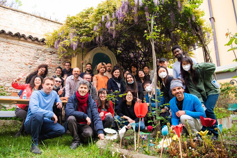 Il gruppo di lavoro e i cittadini insieme per i workshop di comunit�.