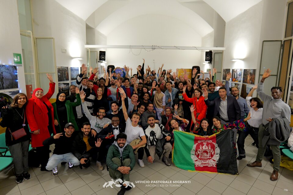 Un incontro con studenti internazionali degli atenei torinesi.