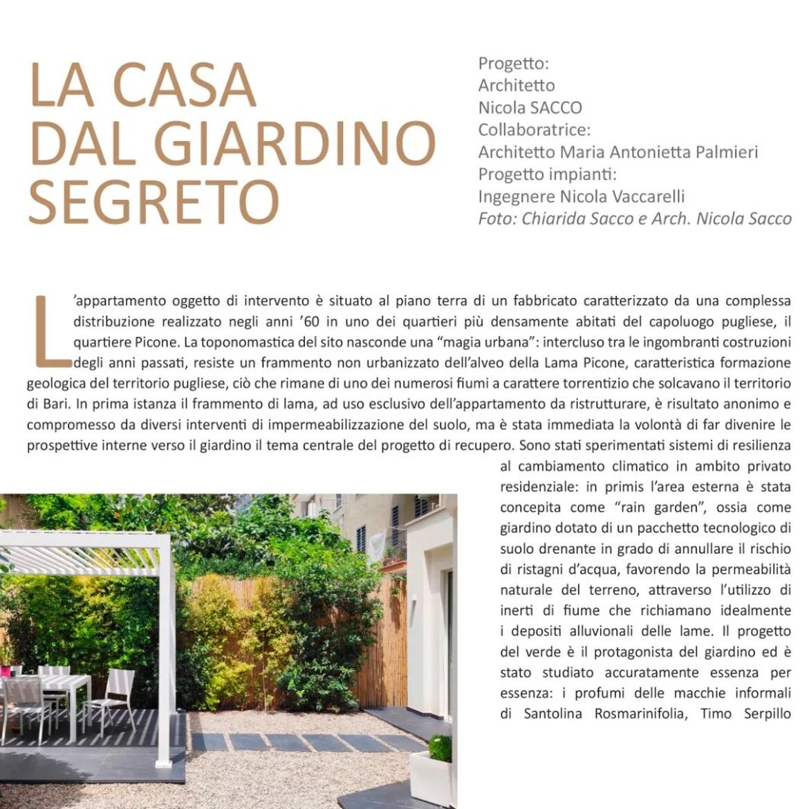 La Casa dal Giardino Segreto