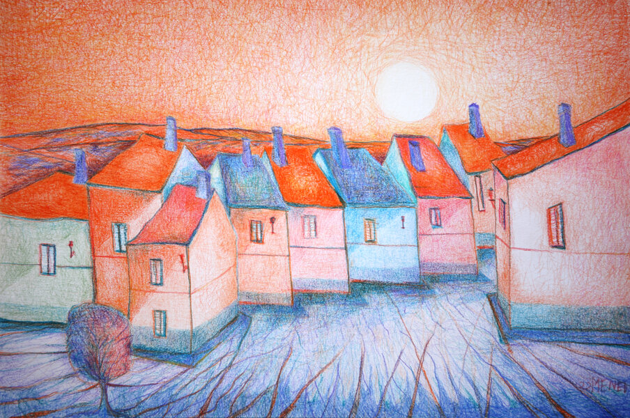 Pastelli su carta, formato A3