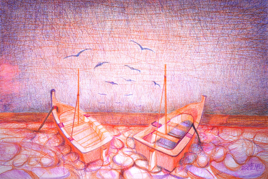 Pastelli su carta, formato A3