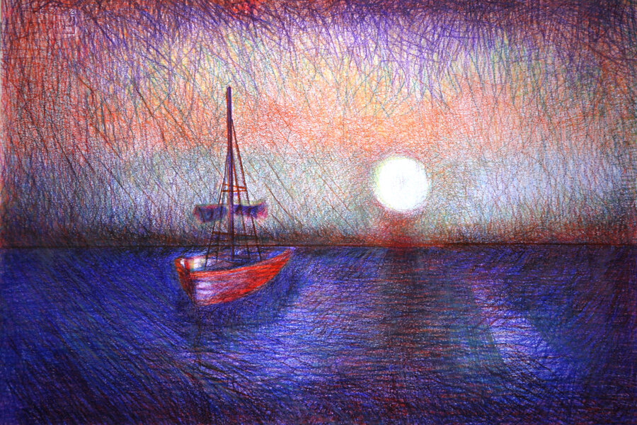 Pastelli su carta, formato A3