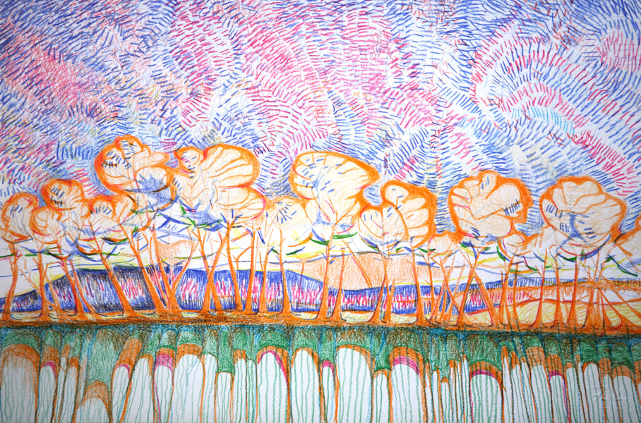 Pastelli su carta, formato A3