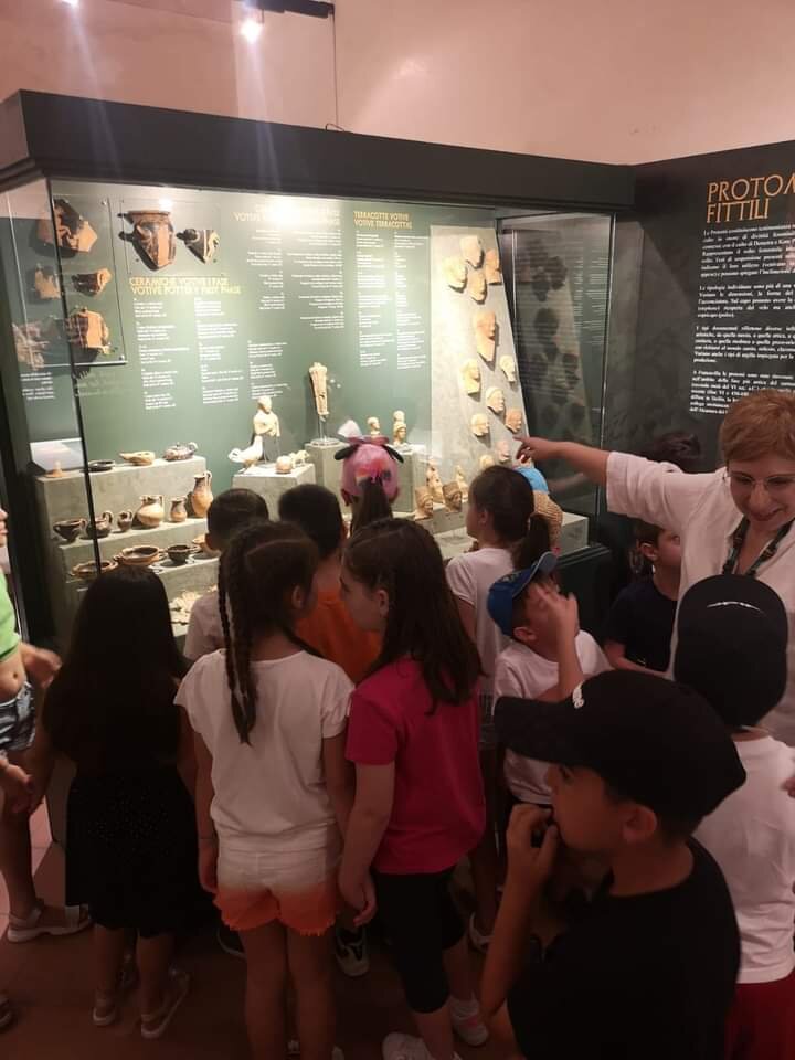 Archeocamp al MAFRA 2024. Un campus estivo per bambini al Museo archeologico di Francavilla di Sicilia Archeocamp al MAFRA 2024. Un campus estivo per bambini al Museo archeologico di Francavilla di Sicilia