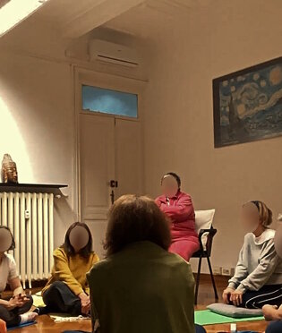 Un momento di condivisione ...